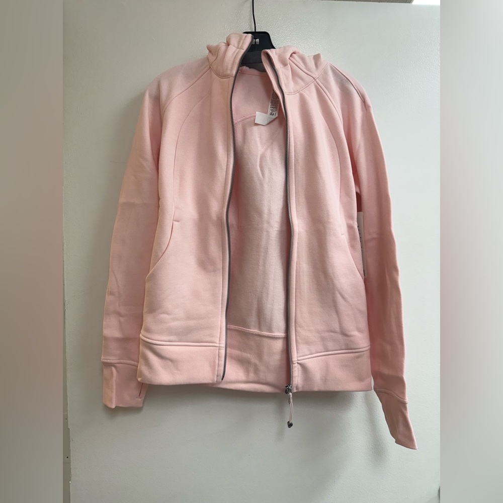 LuluLemon Scuba Full Zip Up Hoodie in Strawberry Milkshake - Picture 3 of 5